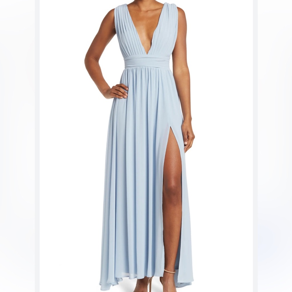 Love By Design Light Blue Maxi Dress